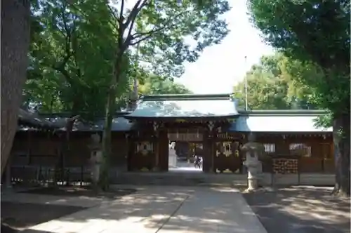 荻窪八幡神社の山門・神門