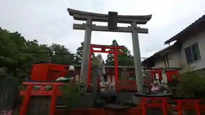 伏見稲荷本教間力教会の鳥居
