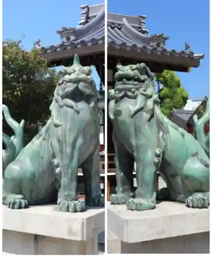 野田恵美須神社の狛犬