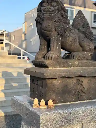 札幌諏訪神社の狛犬