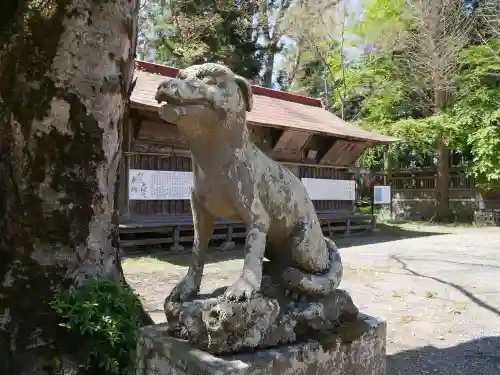 椋神社の狛犬