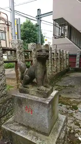 道祖神社の狛犬