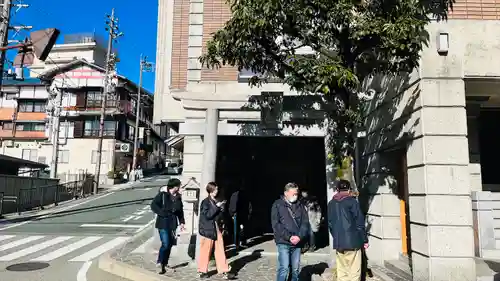 下呂温泉神社の鳥居