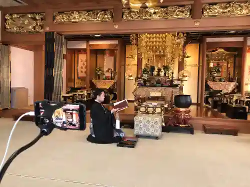 吹上寺の感染症対策