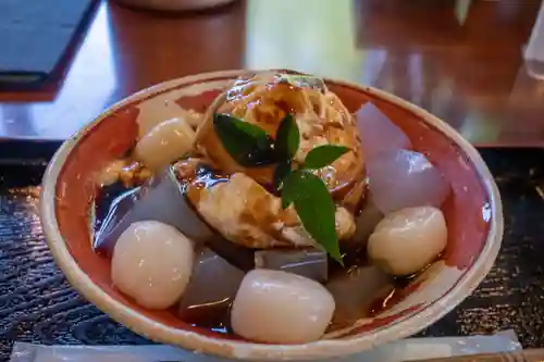 白山比咩神社の食事