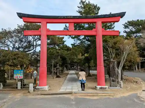 玉崎神社の鳥居