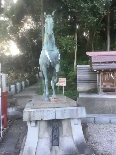 神前神社の狛犬