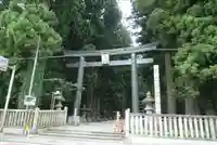 北口本宮冨士浅間神社の鳥居