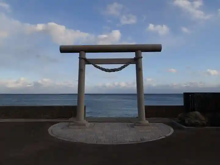 佐女川神社の鳥居