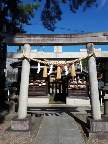 行田八幡神社の鳥居