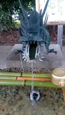 比佐豆知神社の手水舎