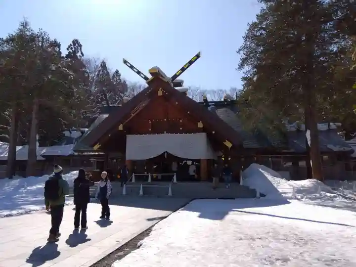 北海道神宮の本殿・本堂