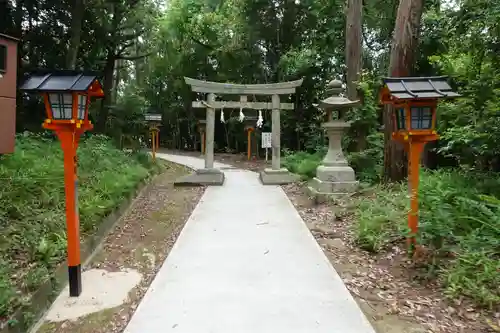 長尾菅原神社の鳥居