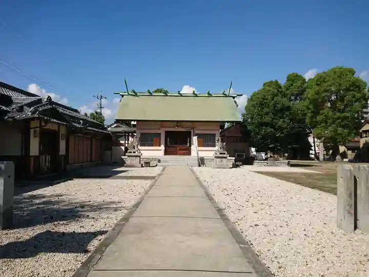 綿積神社の本殿・本堂