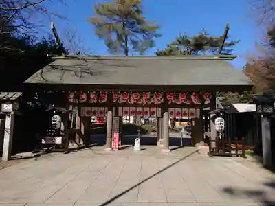 櫻木神社の山門・神門