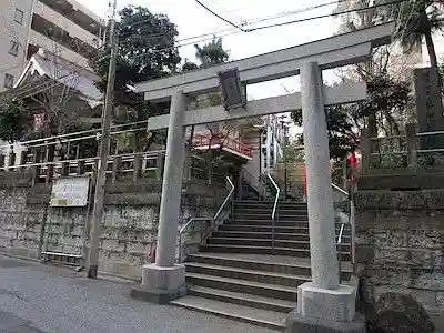 妻戀神社の鳥居