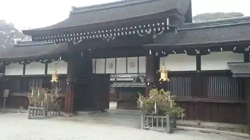 賀茂御祖神社（下鴨神社）の山門・神門
