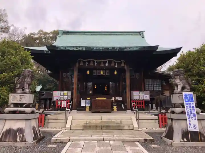 城山八幡宮の本殿・本堂