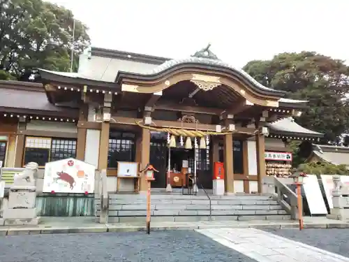 到津八幡神社の本殿