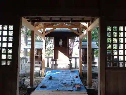 神明社（三丸渕上屋敷）の本殿・本堂