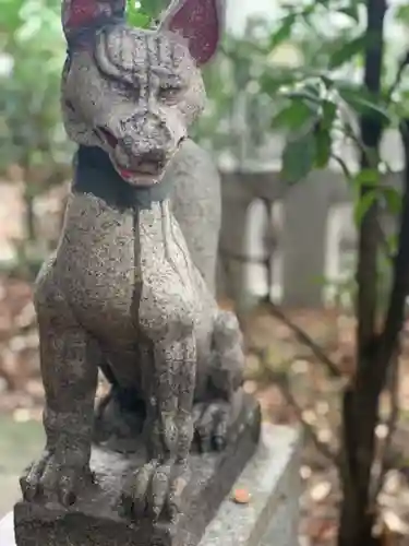 自由が丘熊野神社の狛犬