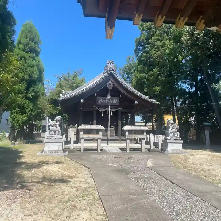 白山神社(松河戸町)の本殿・本堂