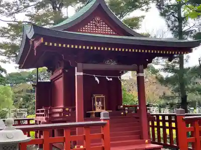 旗上弁財天社の本殿・本堂