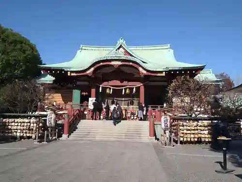 亀戸天神社の本殿・本堂