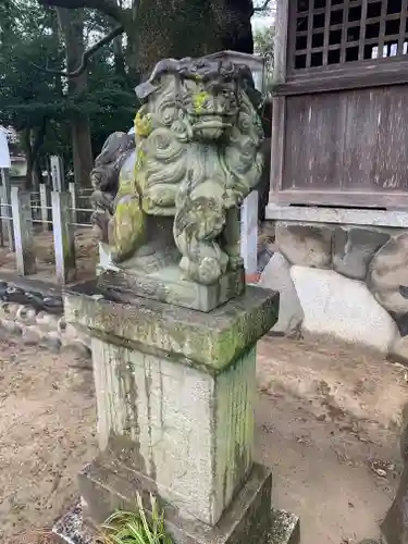 八幡社（西）の狛犬