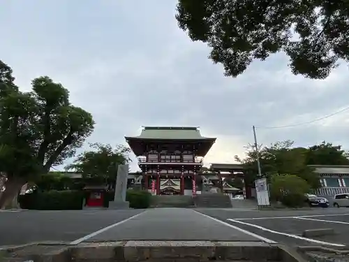 篠崎八幡神社の山門・神門