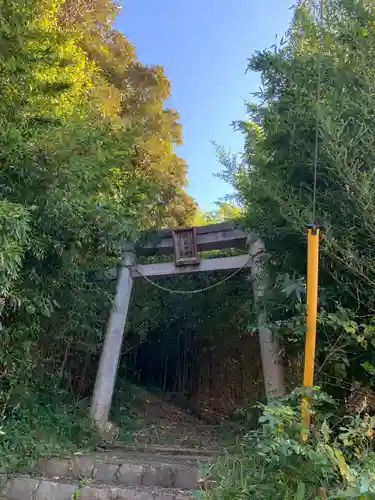 御嶽神社の鳥居