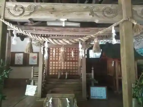 遠貴神社の本殿・本堂