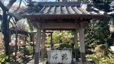 常楽寺の手水舎