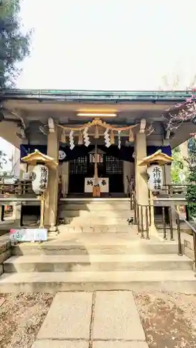 上目黒氷川神社の本殿