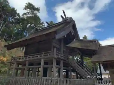 神魂神社の本殿・本堂