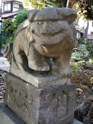 菊田神社の狛犬