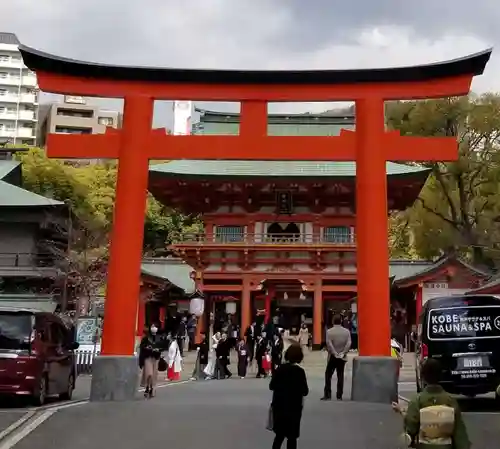 生田神社の鳥居