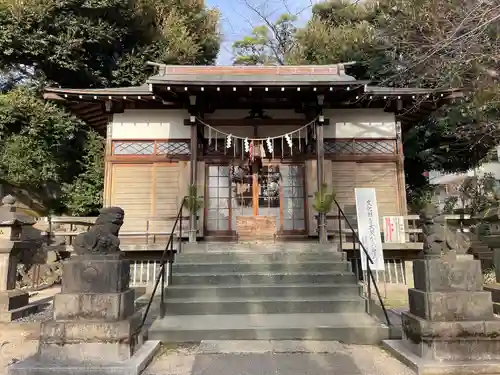 上田端八幡神社の本殿・本堂