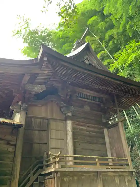小川諏訪神社の本殿・本堂