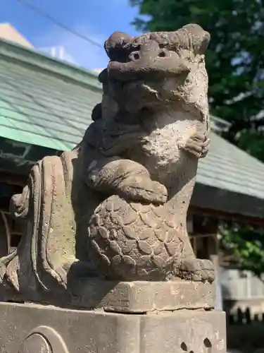 二子神社の狛犬