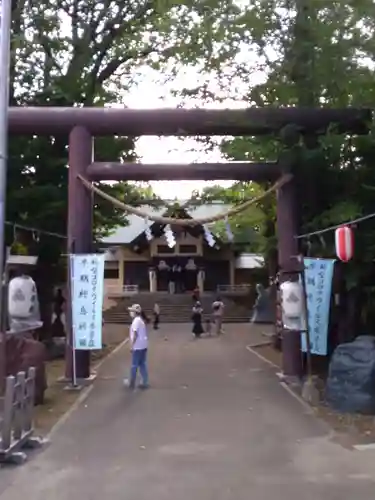 月寒神社の鳥居