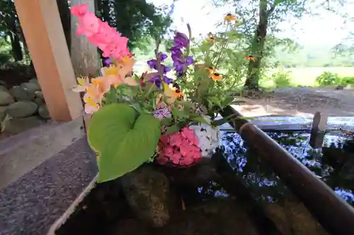 高司神社〜むすびの神の鎮まる社〜の手水