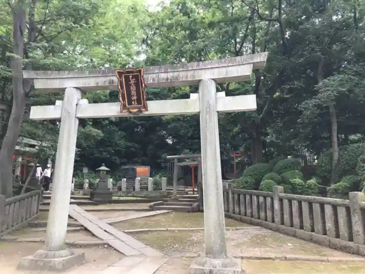根津神社の鳥居