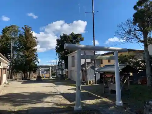 神明神社の鳥居