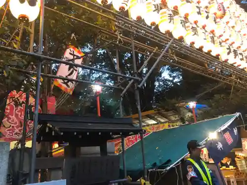 花園神社のお祭り