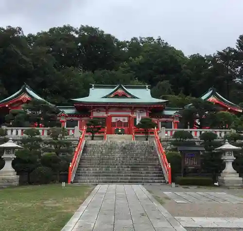 足利織姫神社の本殿