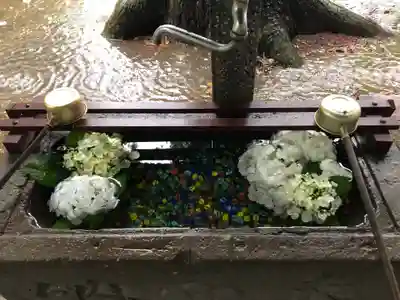 東蕗田天満社の手水舎