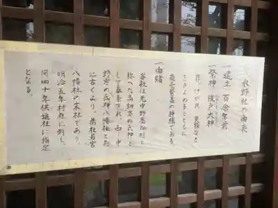水野社の歴史