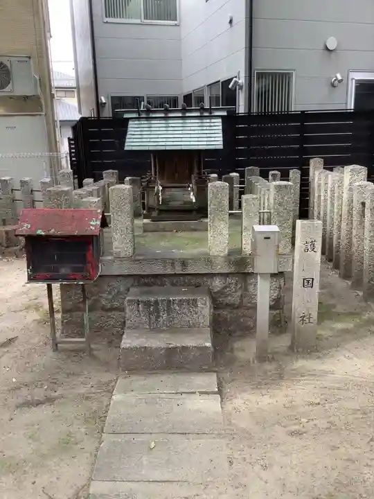 八幡社(大秋八幡社)の末社・摂社