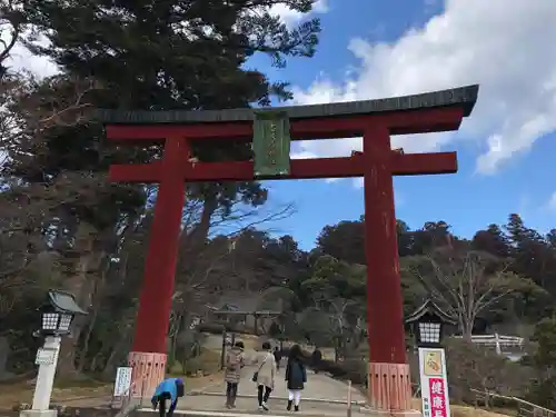 志波彦神社・鹽竈神社の鳥居